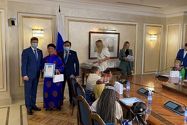 Победителей детского конкурса встречали в Совете Федерации
